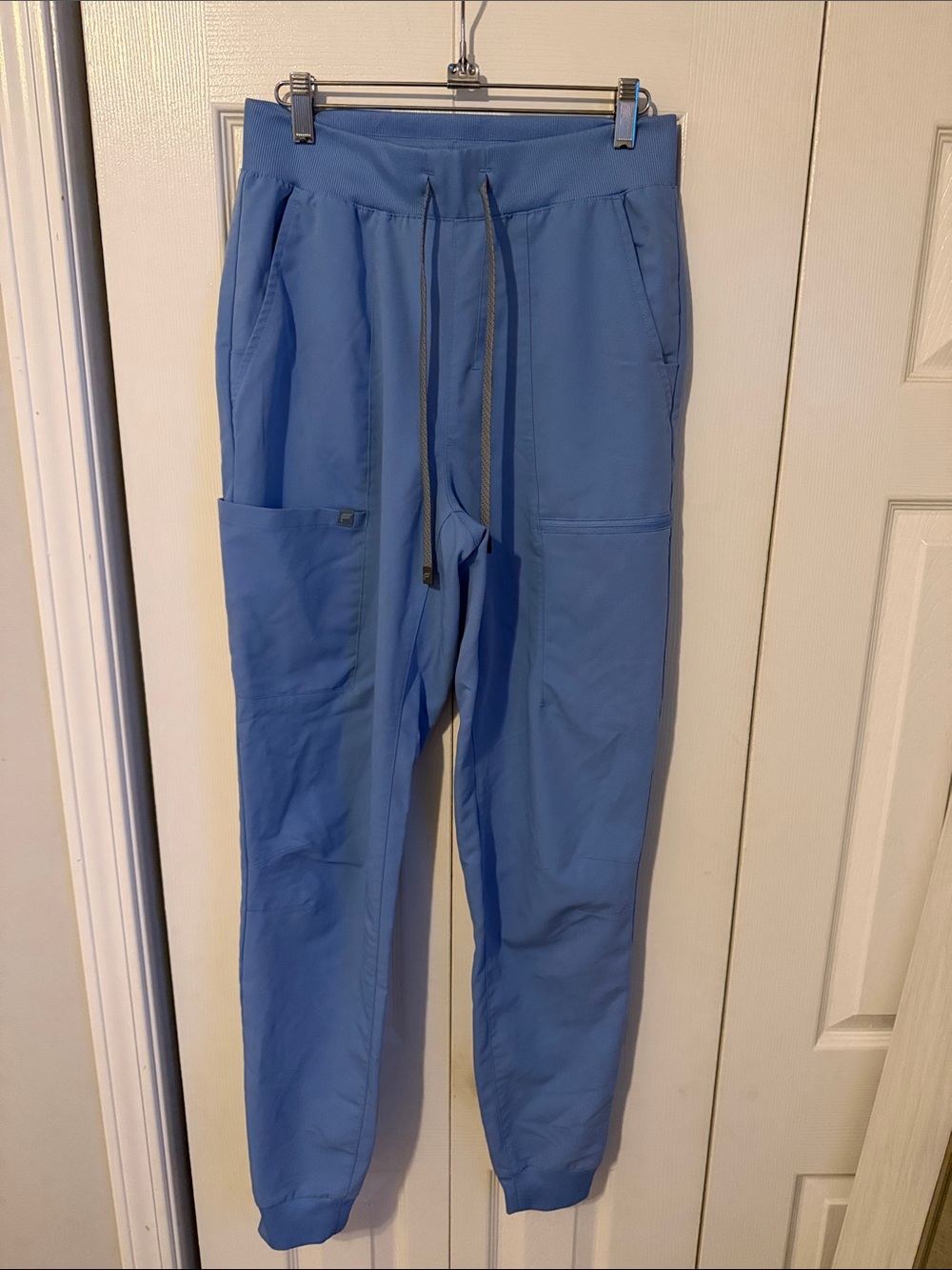 Fabletics Women’s Cecil Blue Jogger Scrub Pants